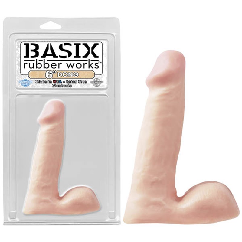 Basix - 6'' Dong - Flesh