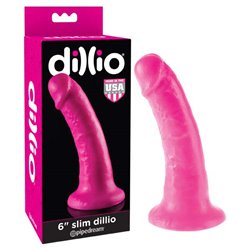 Dillio - 6'' Slim - Pink