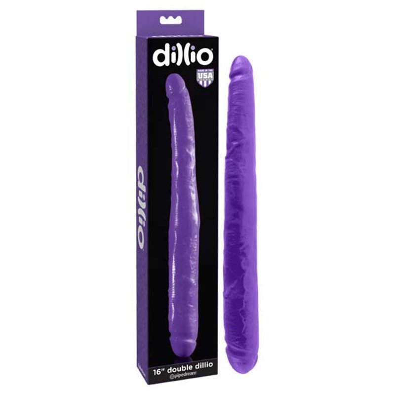 Dillio - 16'' Double Dong - Purple