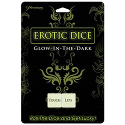 Glow-in-the-Dark Erotic Dice