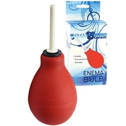 CleanStream Enema Bulb - Red