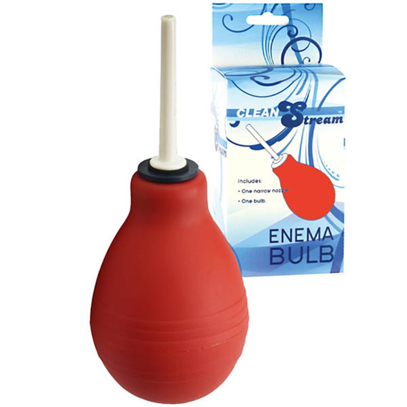 CleanStream Enema Bulb - Red