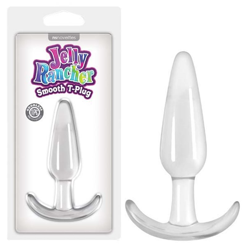 Jelly Rancher T-Plug - Smooth - Clear