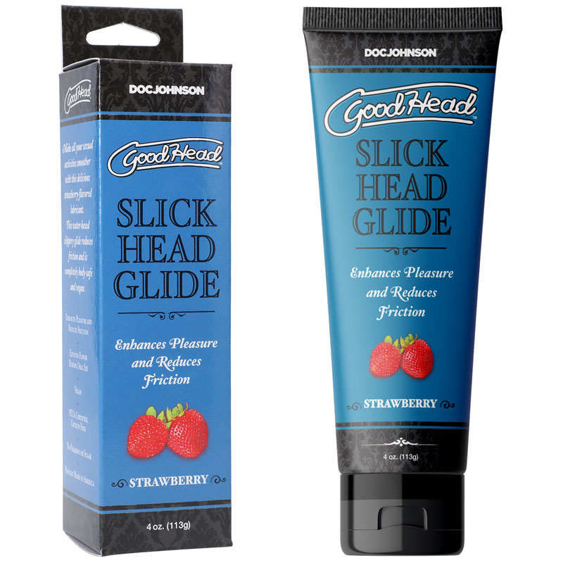 GoodHead Slick Head Glide - Strawberry - 120ml - Little Desires Australia