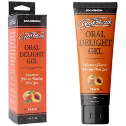 GoodHead Oral Delight Gel - Peach - 120ml