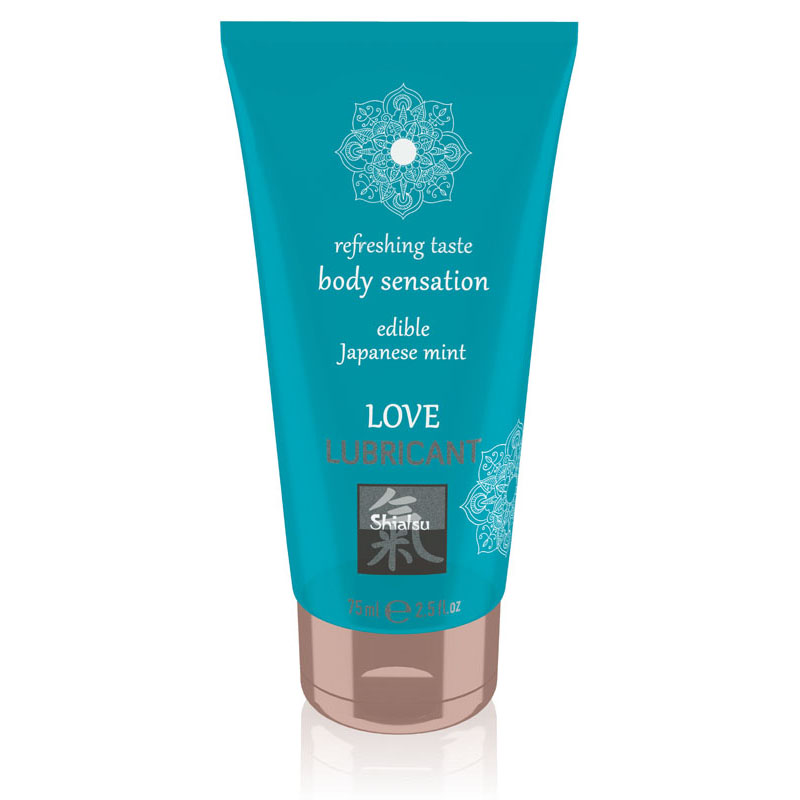 SHIATSU Edible Love Lubricant - Mint - 75ml