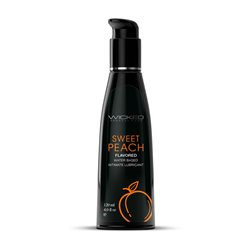 Wicked AQUA SWEET PEACH Flavoured Lube - 120ml