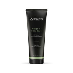 Wicked SAGE + SEA SALT Massage Cream - 120ml