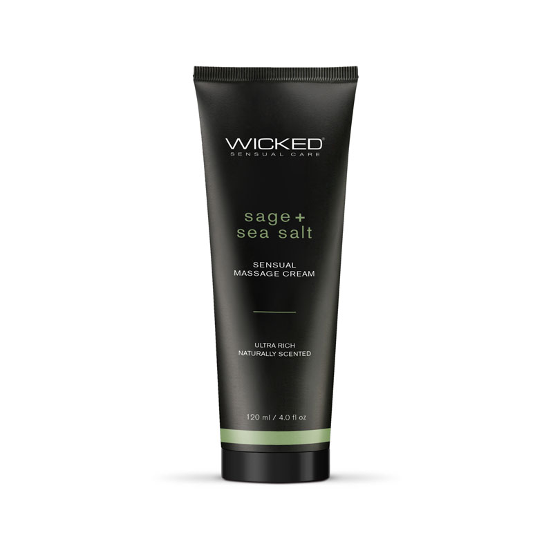 Wicked SAGE + SEA SALT Massage Cream - 120ml