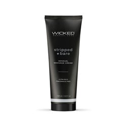 Wicked STRIPPED + BARE Massage Cream - 120ml