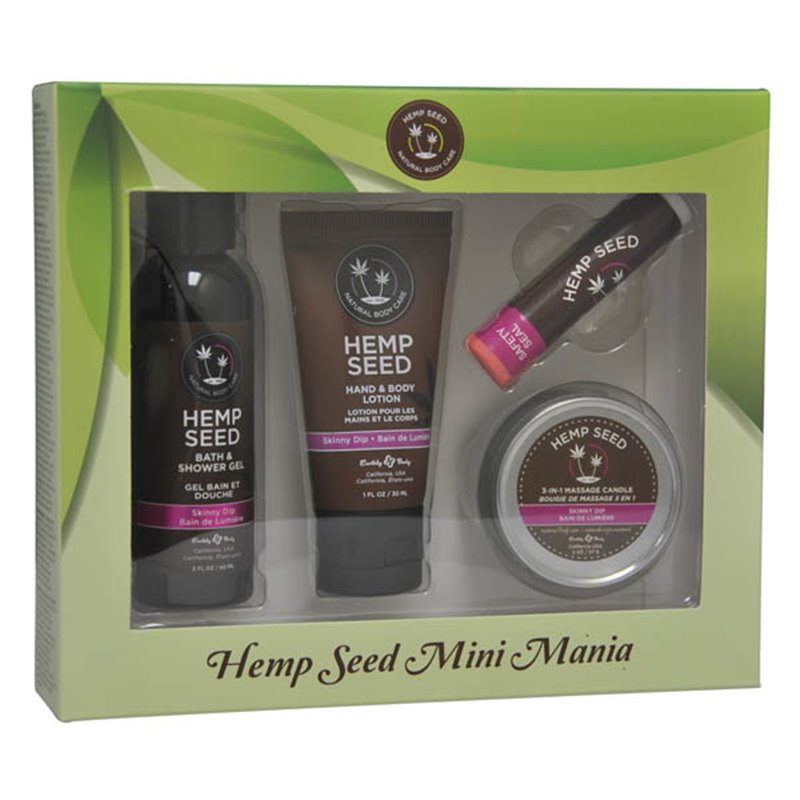 EB Hemp Seed Mini Mania 4 Piece Set - SKINNY DIP