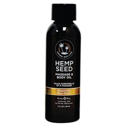 EB Hemp Seed Massage Oil DREAMSICLE - 59 ml