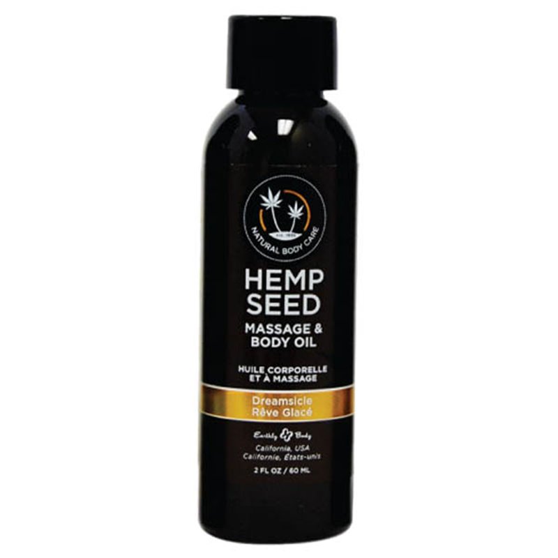 EB Hemp Seed Massage Oil DREAMSICLE - 59 ml