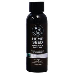 EB Hemp Seed Massage Oil LAVENDER - 59 ml