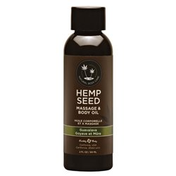 EB Hemp Seed Massage Oil GUAVALAVA - 59 ml