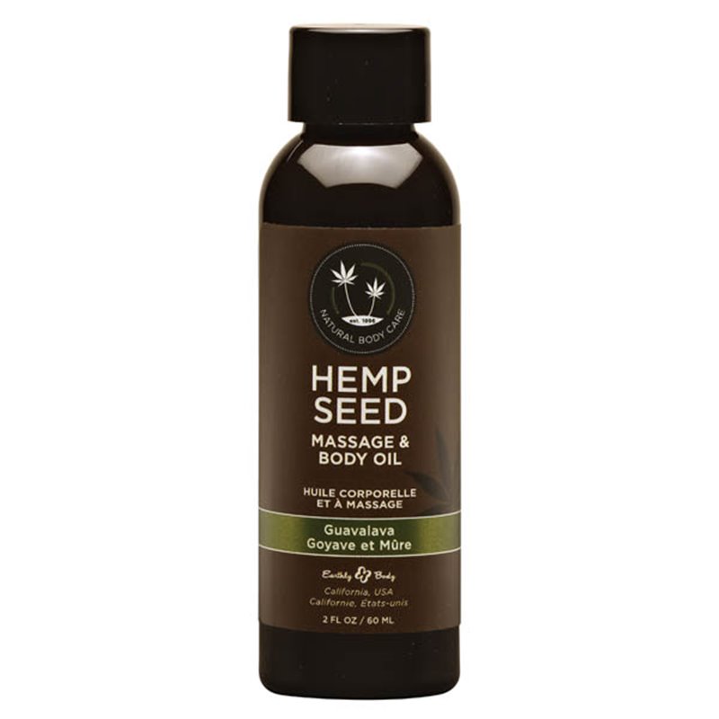 EB Hemp Seed Massage Oil GUAVALAVA - 59 ml