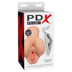 PDX PLUS Pick Your Pleasure Stroker - Flesh