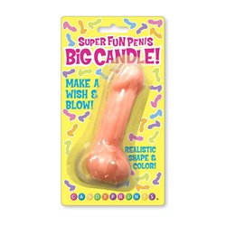 Super Fun BIG Penis Candle - Flesh