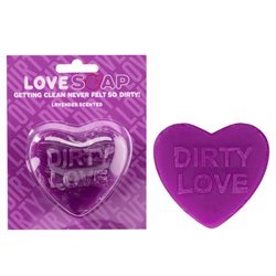 S-LINE Heart Soap - Dirty Love - Lavender