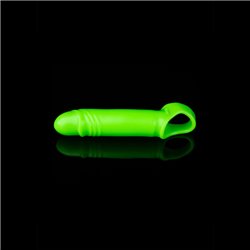 OUCH! Glow In Dark Smooth Stretchy Penis Sleeve