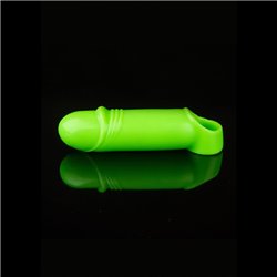 OUCH! Glow in Dark Smooth Thick Penis Sleeve