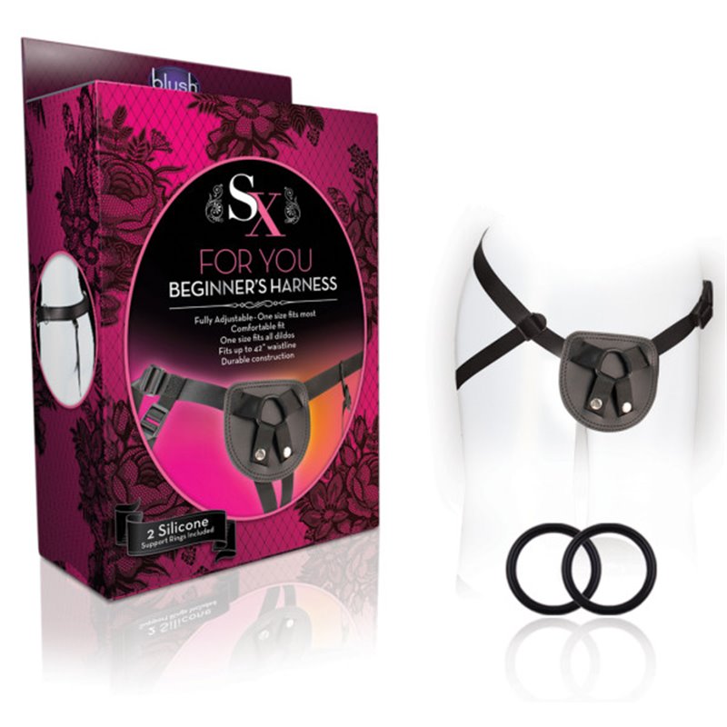 SX For You Beginners Harness - Black 