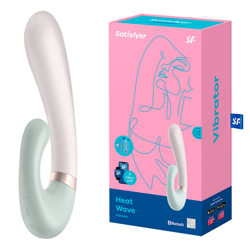 Satisfyer Heat Wave App Control - Mint