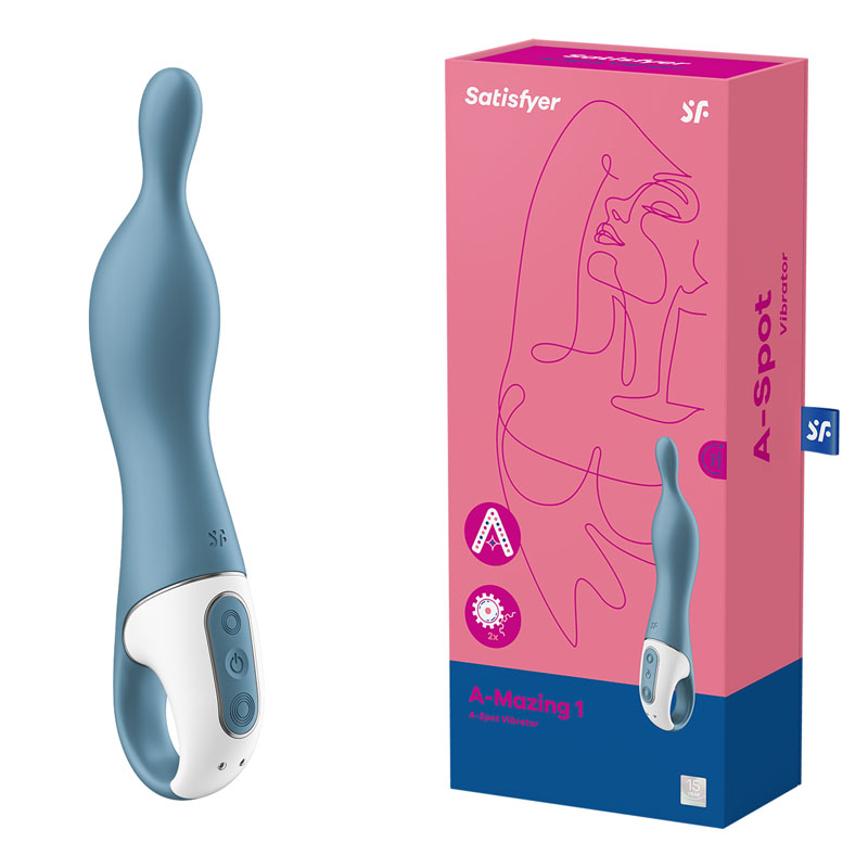 Satisfyer A-Mazing 1 Vibe - Blue