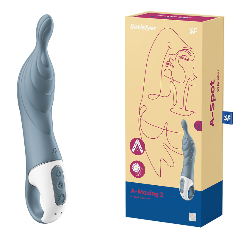 Satisfyer A-Mazing 2 Vibe - Grey