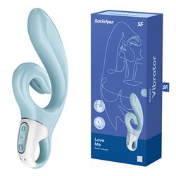 Satisfyer Love Me Rabbit Vibe - Blue