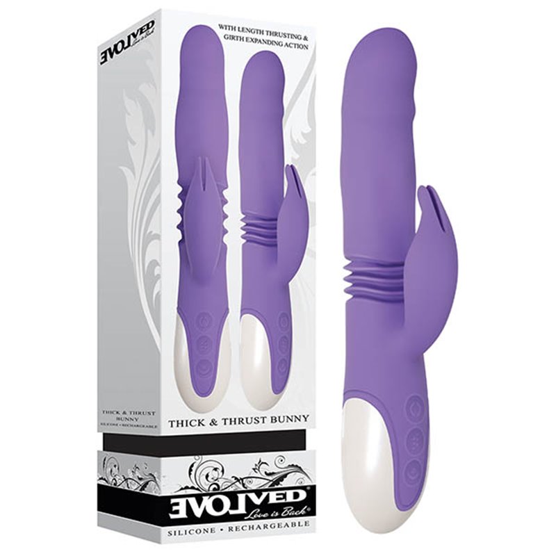 Evolved THICK & THRUST BUNNY - Purple