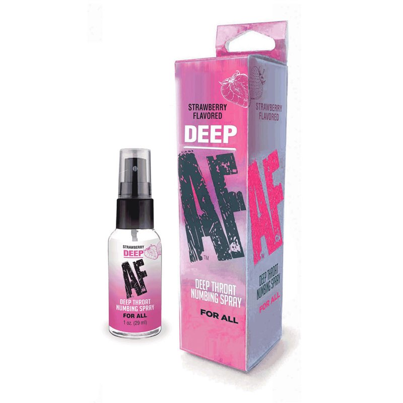 Strawberry Flavoured Deep Throat Spray - 29 ml