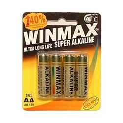 Winmax AA Super Alkaline - 4 Pack