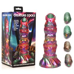 Creature Cocks Larva Silicone Dildo  - Little Desires Australia