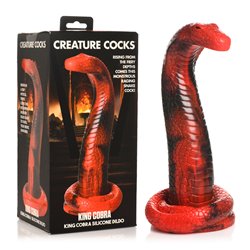 Creature Cocks King Cobra Silicone Dildo  - Little Desires Australia