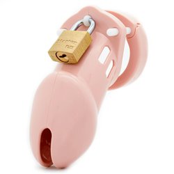 Chastity Cock Cage Kit - Pink