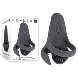 Gender X UNDERCARRIAGE Vibrating Ring - Grey