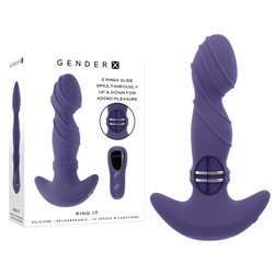 Gender X RING IT Vibrator with Wireless Remote