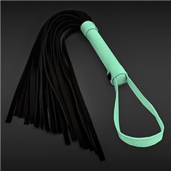 GLO Bondage Flogger - Green