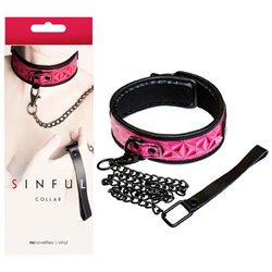 Sinful Collar - Pink