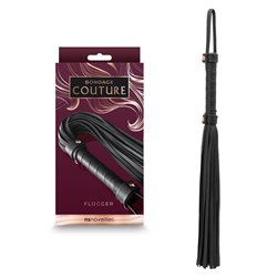 Bondage Couture Flogger - Black