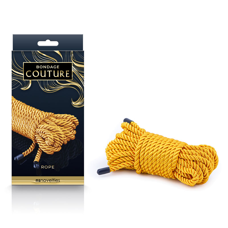 Bondage Couture Rope - Gold 7.6 metre