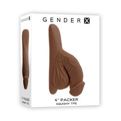 Gender X 4'' PACKER - Dark