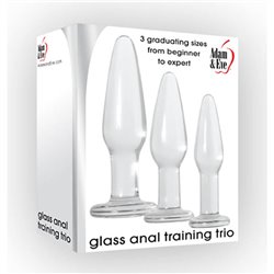 Adam & Eve GLASS ANAL TRAINING TRIO