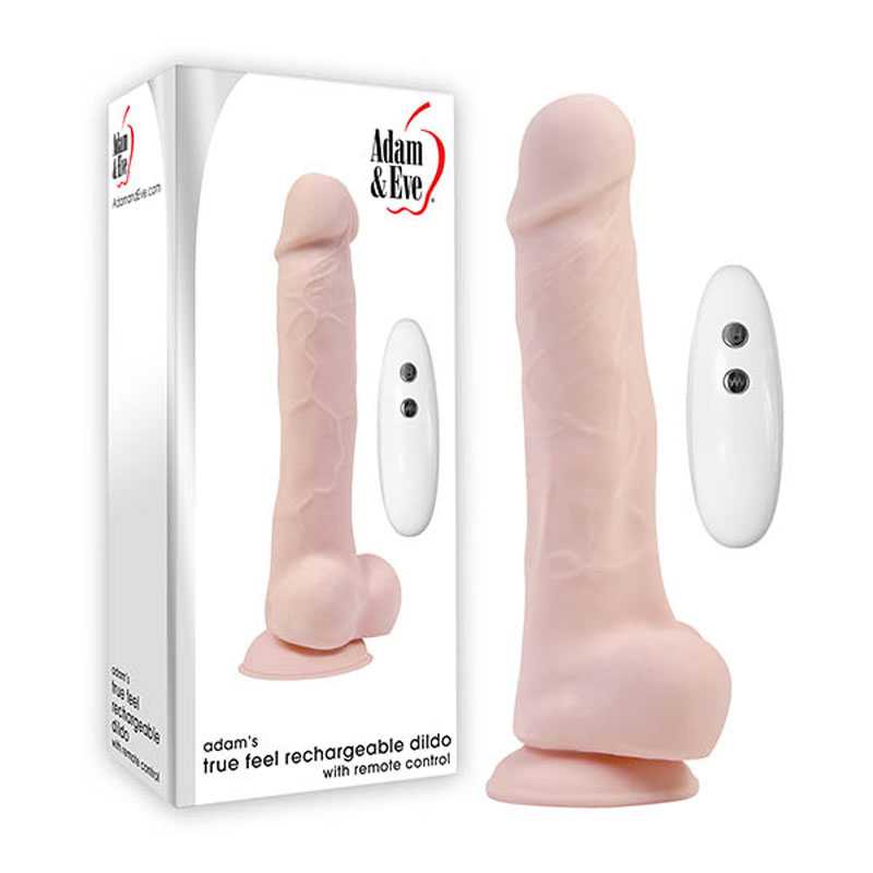 Adam & Eve ADAMS TRUE FEEL RECHARGEABLE DILDO