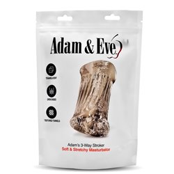 Adam & Eve ADAMS 3-WAY STROKER