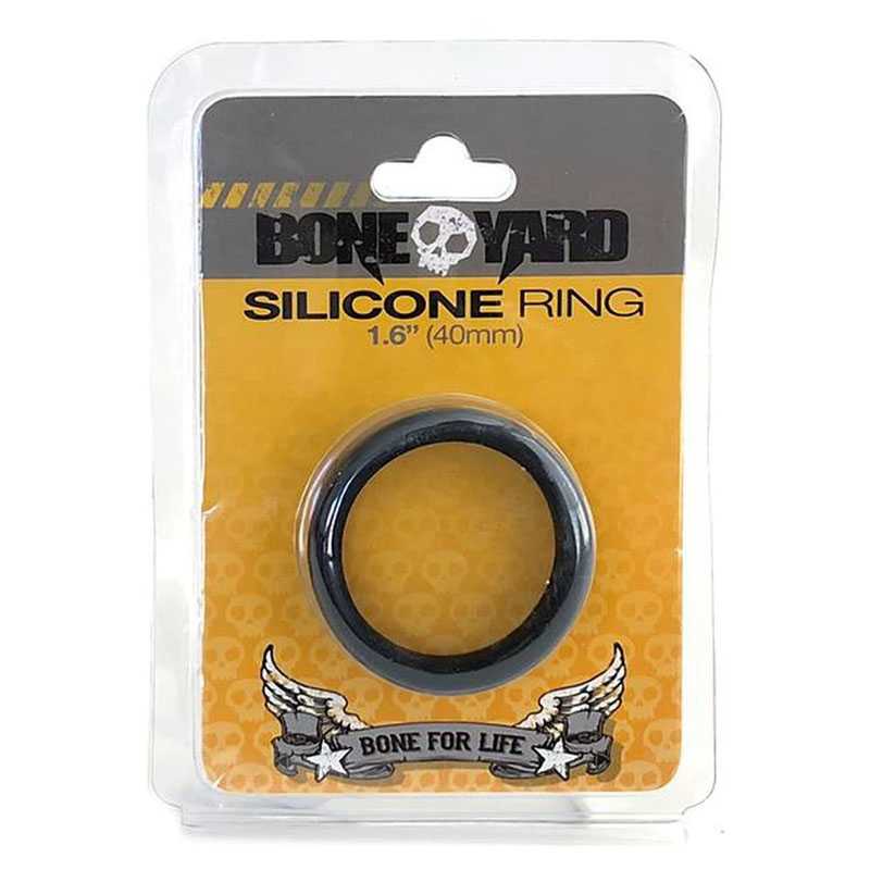 Boneyard Silicone Ring 40mm - Black