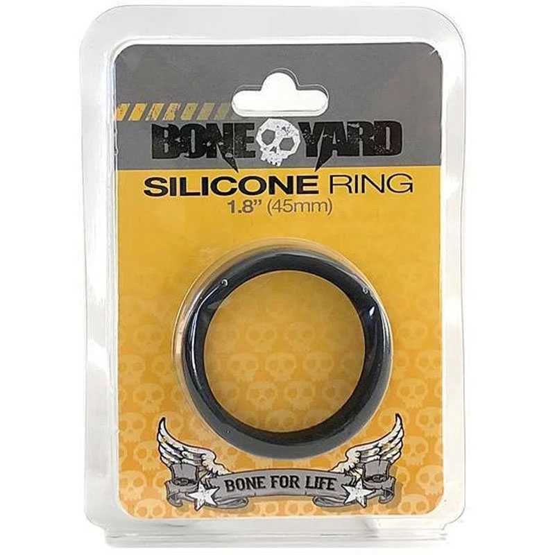 Boneyard Silicone Ring 45mm - Black