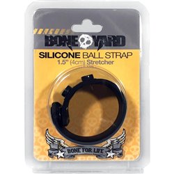 Boneyard Silicone Ball Strap - Black