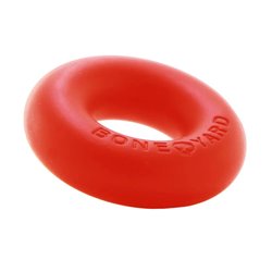 Boneyard Ultimate Silicone Cock Ring - Red